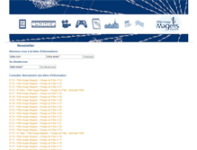 Tablet Screenshot of newsletter.magelis.org